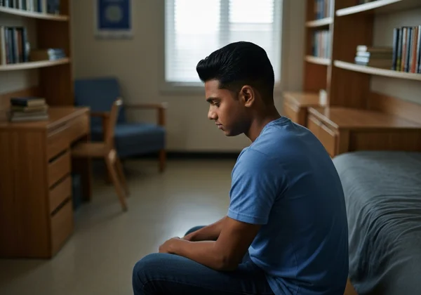 Pelajar menunjukkan tanda-tanda terbeban, kesedihan, atau kebimbangan