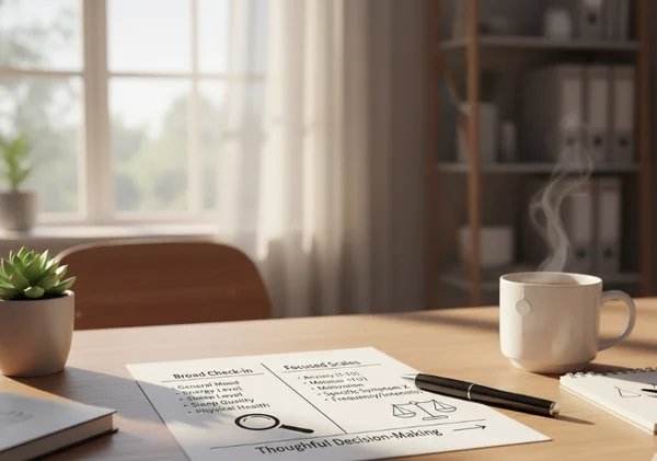 Quiet comparison of screening options