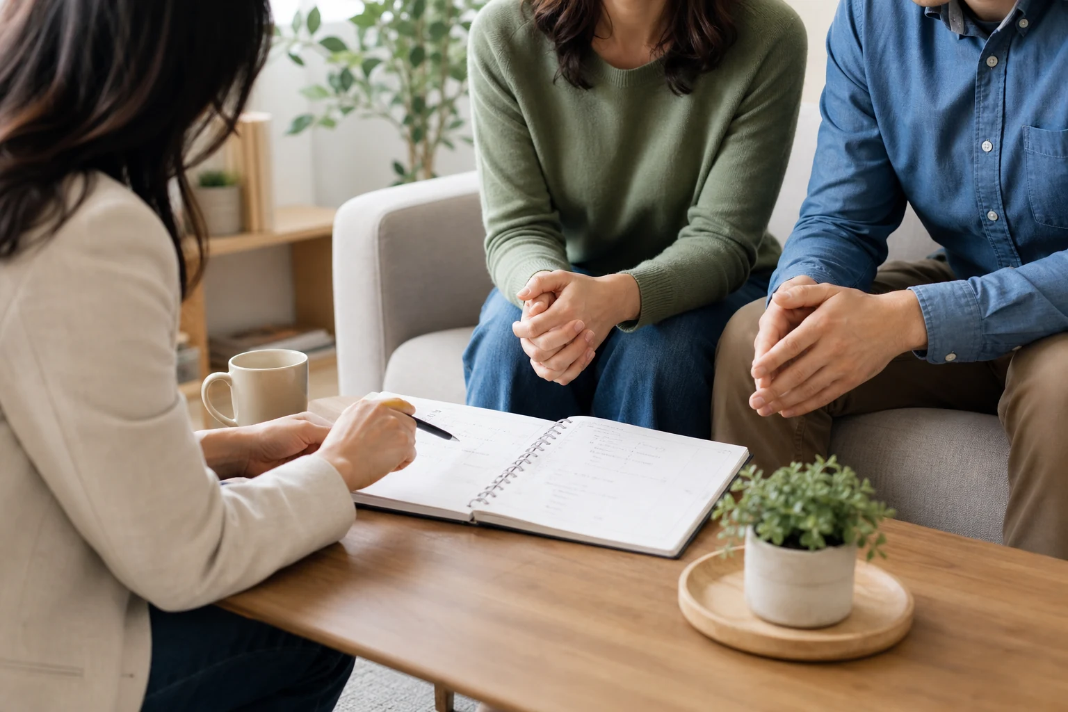 Therapy planning conversation