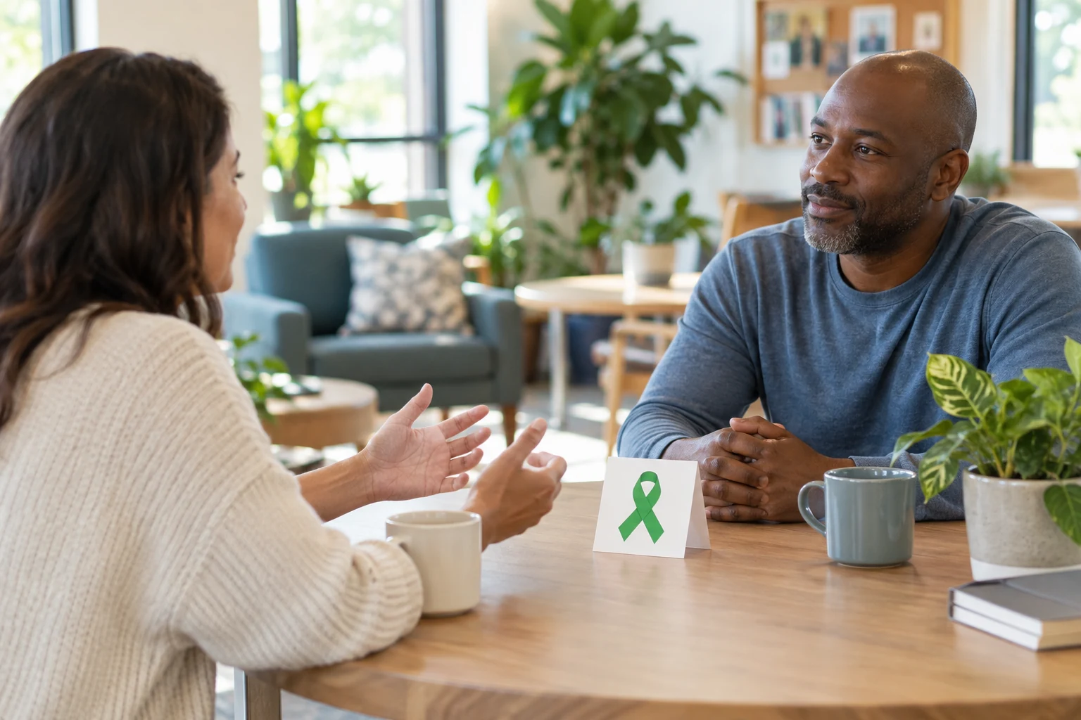Green ribbon conversation